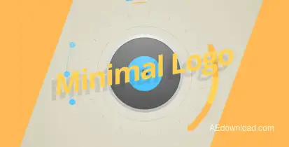 Minimal Logo Video Displays template preview