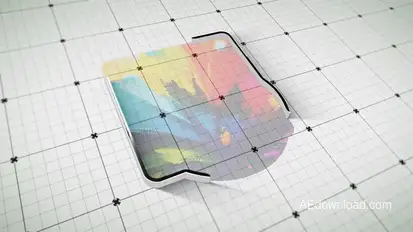 Minimal Logo Reveal Video Displays template preview