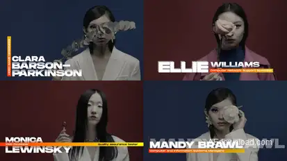 Minimal Lower Thirds | MOGRT Premiere Pro template preview