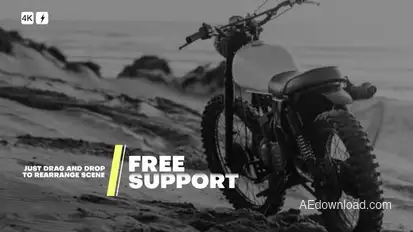 Minimal Titles / MOGRT Premiere Pro template preview