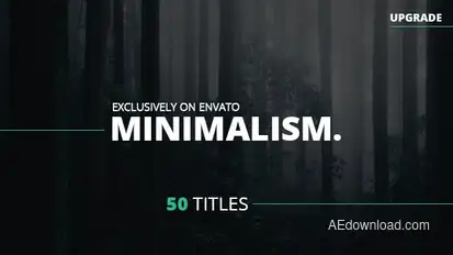 Minimalism Video Displays template preview