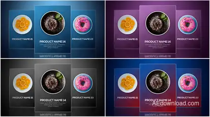 Minimalistic & Clean Restaurant Display Video Displays template preview