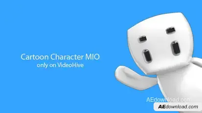 MIO Animation Pack Video Displays template preview