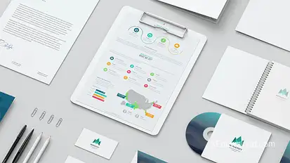 Mock-up Video Presentation Video Displays template preview