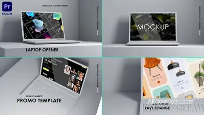 Mockup Promo Premiere Pro template preview