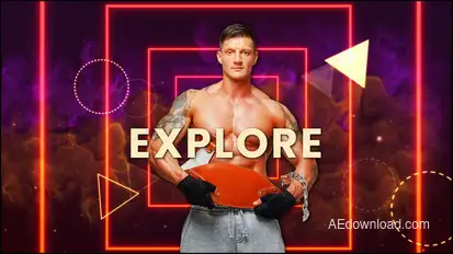 Modern Abstract Intro Openers template preview