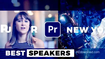 Modern Event Promo Premiere Pro template preview