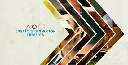 Modern Fashion Slides Video Displays template preview