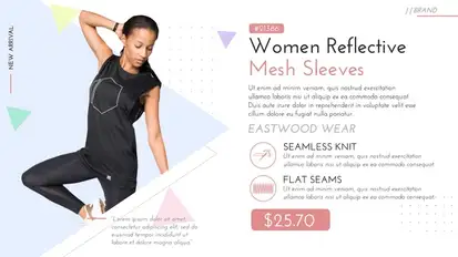 Modern Fashion Slideshow Video Displays template preview