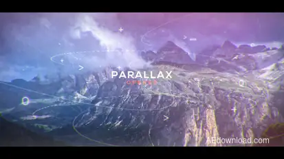 Modern Inspirational Parallax Opener | Slideshow Video Displays template preview