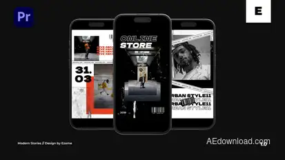 Modern Stories | PP Premiere Pro template preview