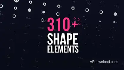Motion Elements Pack Video Displays template preview