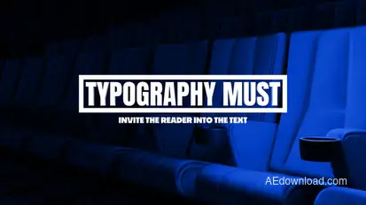 Motion Typography for Premiere Pro Premiere Pro template preview