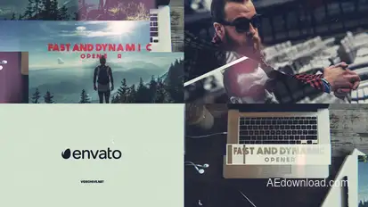 Multi Screen - Split Screen Video Displays template preview