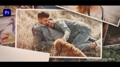 My Family Memories Slideshow Premiere Pro template preview