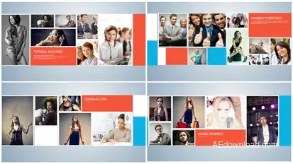 My Portfolio Premiere Pro template preview
