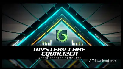Mystery Lake Equalizer Video Displays template preview