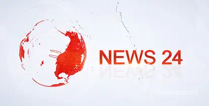 News 24 Video Displays template preview