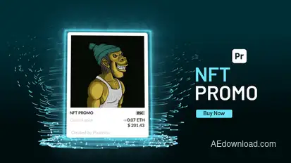NFT Promo for Premiere Pro Premiere Pro template preview