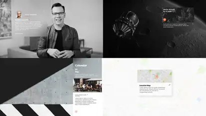 Notification Package Video Displays template preview