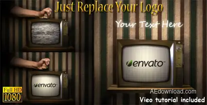 Old Broken TV Video Displays template preview
