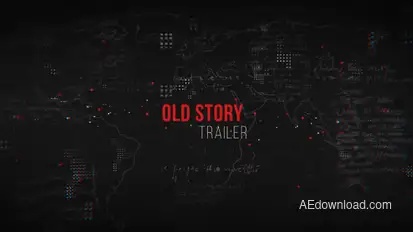 Old Story Trailer Video Displays template preview