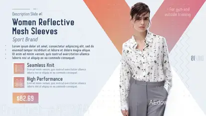 Online Sport Shopping Video Displays template preview