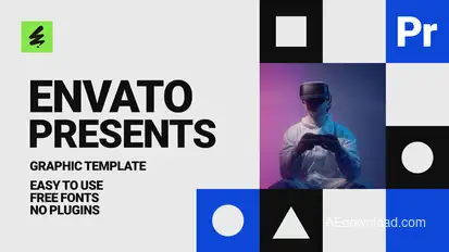 Opener - Abstract Opener Premiere Pro template preview