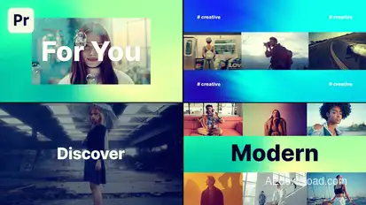 Opener - Simple Opener Premiere Pro template preview