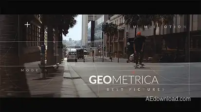 Opening Titles Video Displays template preview