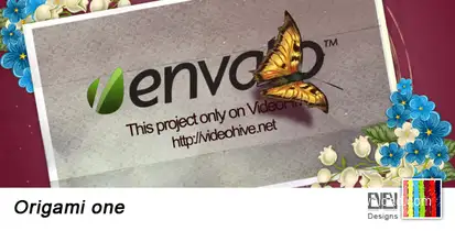 Origami One Video Displays template preview