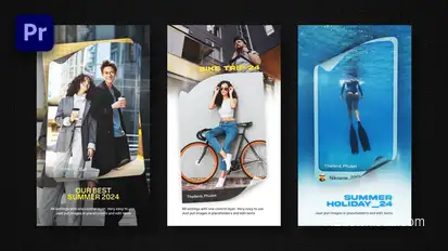 Page Turn Slideshow Reels | Premiere Pro Premiere Pro template preview