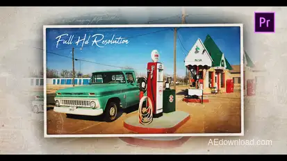 Painting Frames | Family Slideshow Premiere Pro template preview