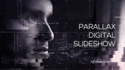 Parallax Digital Slideshow Video Displays template preview