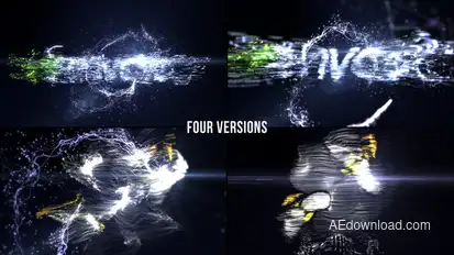 Particle Effect 7 (Futuristic) Video Displays template preview