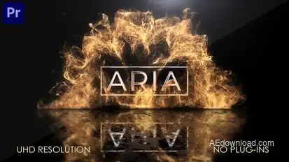 Particle Explosion Logo Reveal for Premiere Pro Premiere Pro template preview