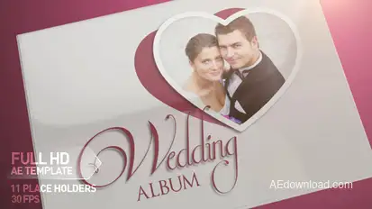 Photo Album Video Displays template preview