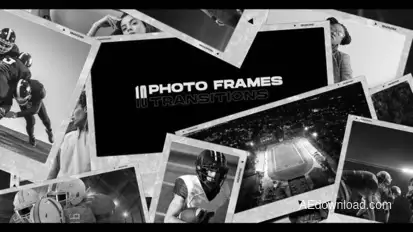 Photo Frames Transitions (MOGRT) Premiere Pro template preview