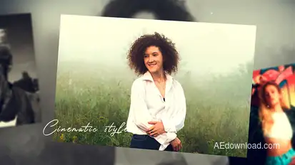 Photo Memories Slideshow | Gallery | Mogrt Premiere Pro template preview