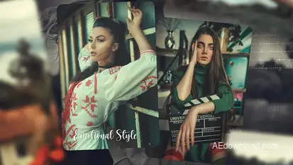 Photo Slideshow - Clean Slideshow Premiere Pro template preview