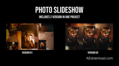 Photo Slideshow Video Displays template preview