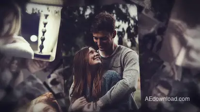 Photo Slideshow || Romantic Photo Gallery Premiere Pro template preview