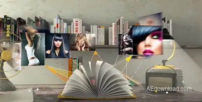 Photobook Animation Pro Video Displays template preview
