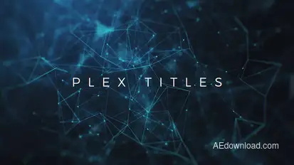 Plex Titles Video Displays template preview
