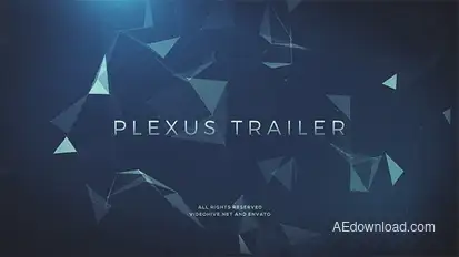 Plexus l Trailer Titles Video Displays template preview
