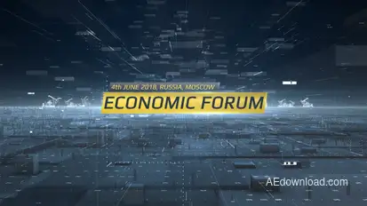 Political News Video Displays template preview