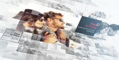 Portraits - Broadcast Pack Video Displays template preview