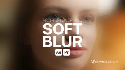 Premium Overlays Soft Blur Premiere Pro template preview