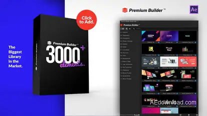 PremiumBuilder Motion Pack Video Displays template preview