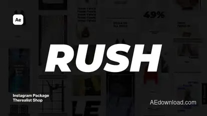 Promo Instagram Stories Video Displays template preview